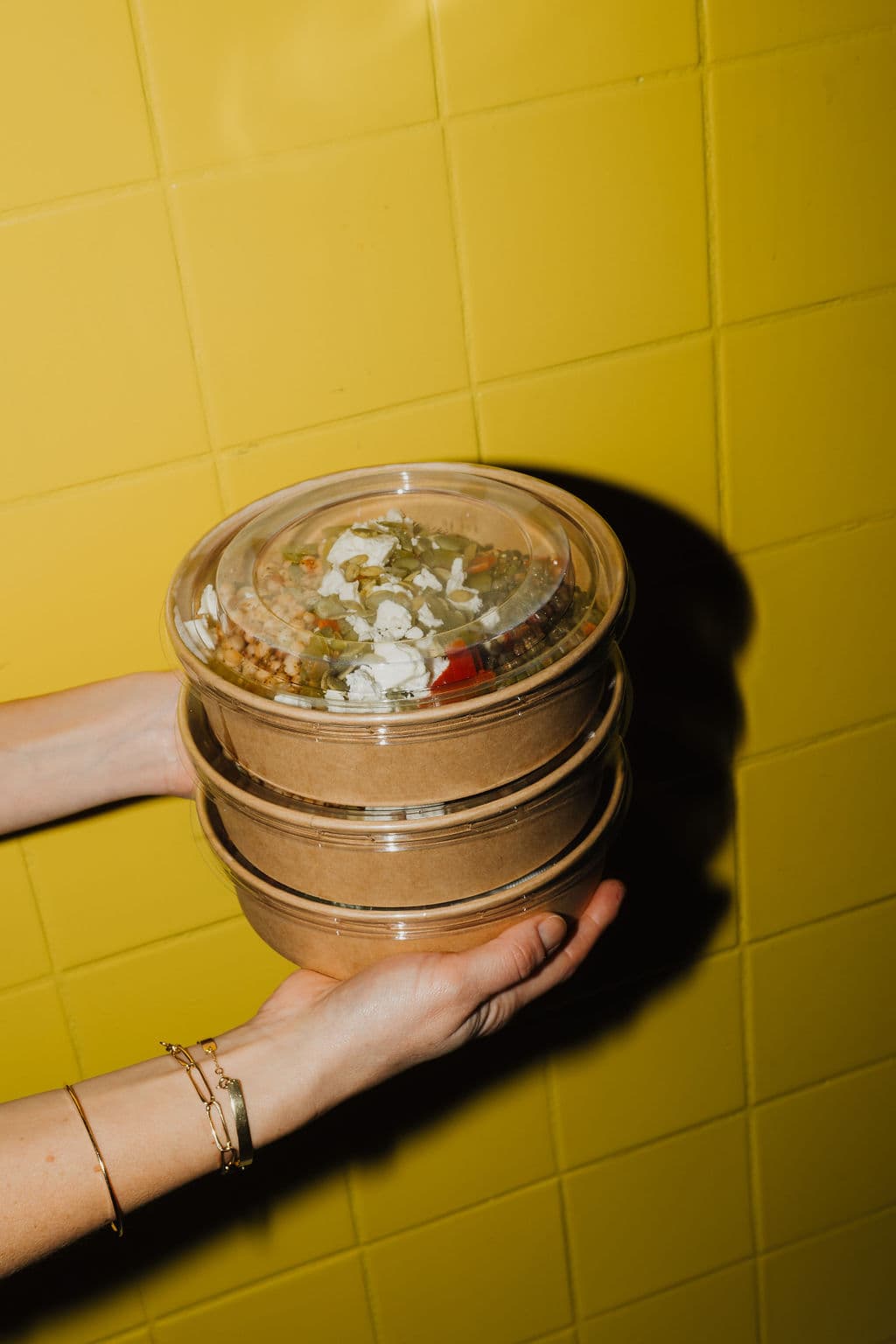 Stacked Foodiz bowls